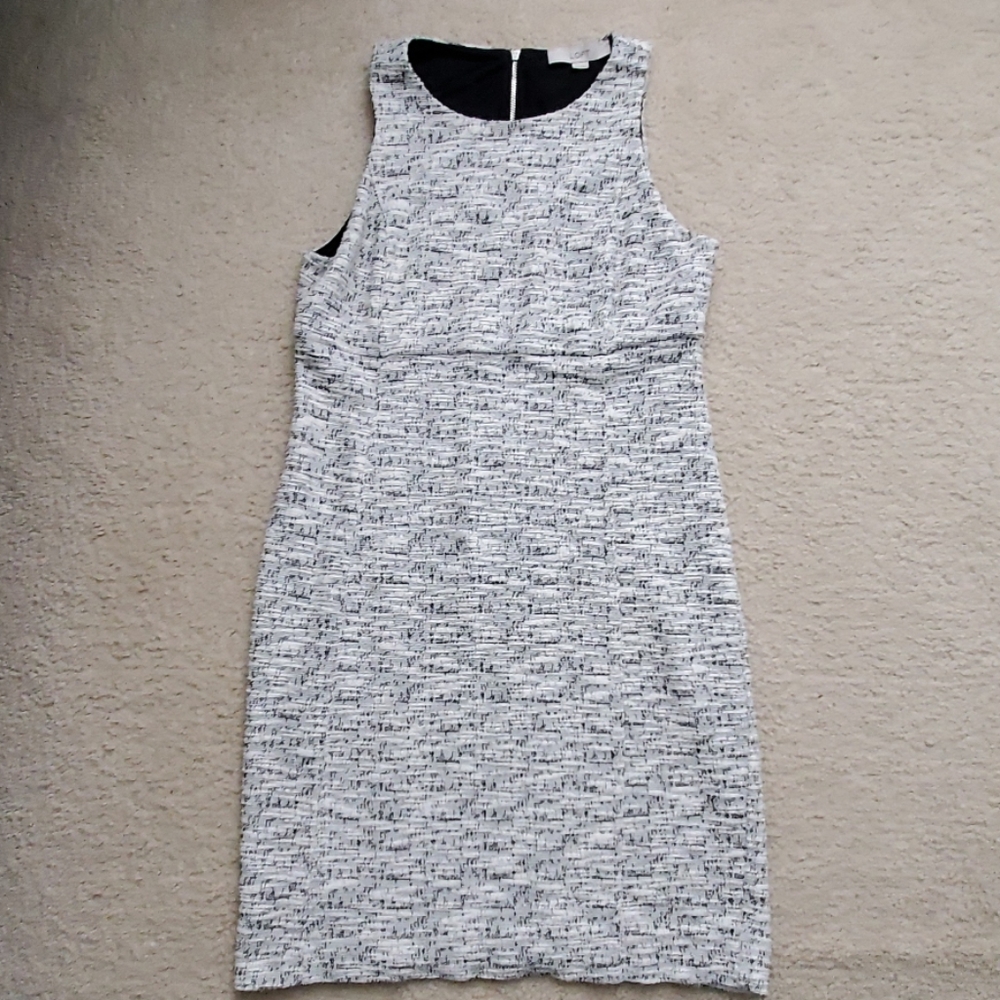 Loft 10 maternity sleeveless dress